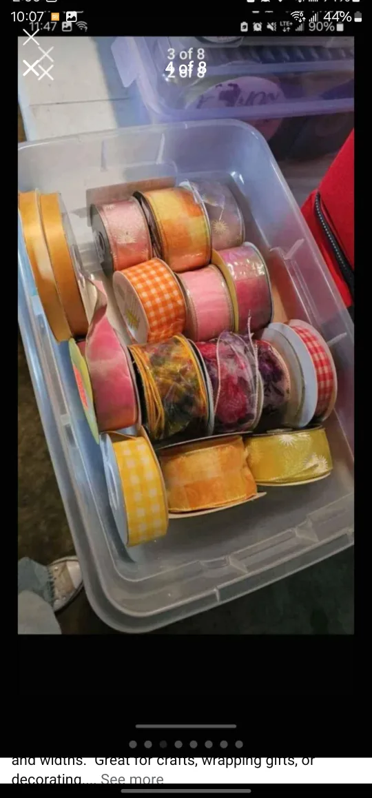 ribbon/ bow ties - wrapping gifts supplies image indicator(2)