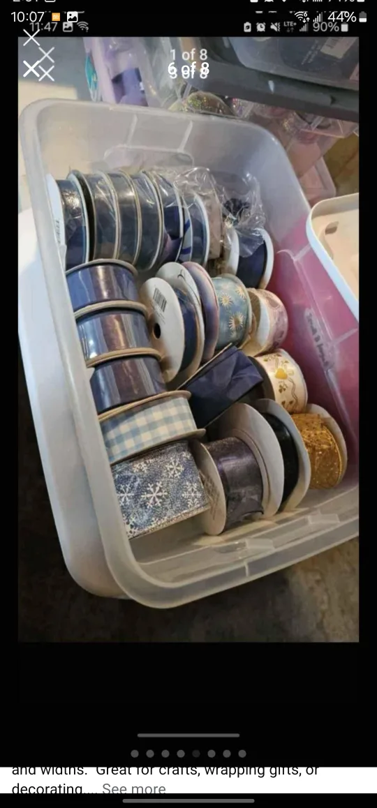 ribbon/ bow ties - wrapping gifts supplies image indicator(6)