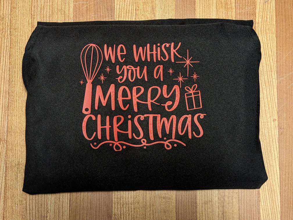Christmas Aprons with different words each - photo 2