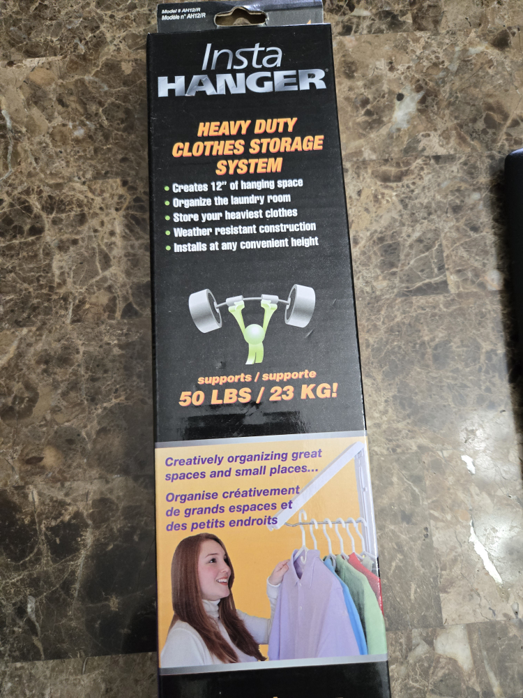 InstaHanger Heavy Duty Clothes Storage System