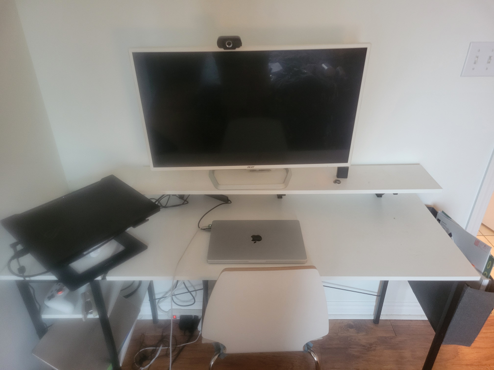 White Computer Desk