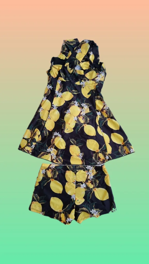 Women's Lemon Print Swimsuit (Brand New) image indicator(2)