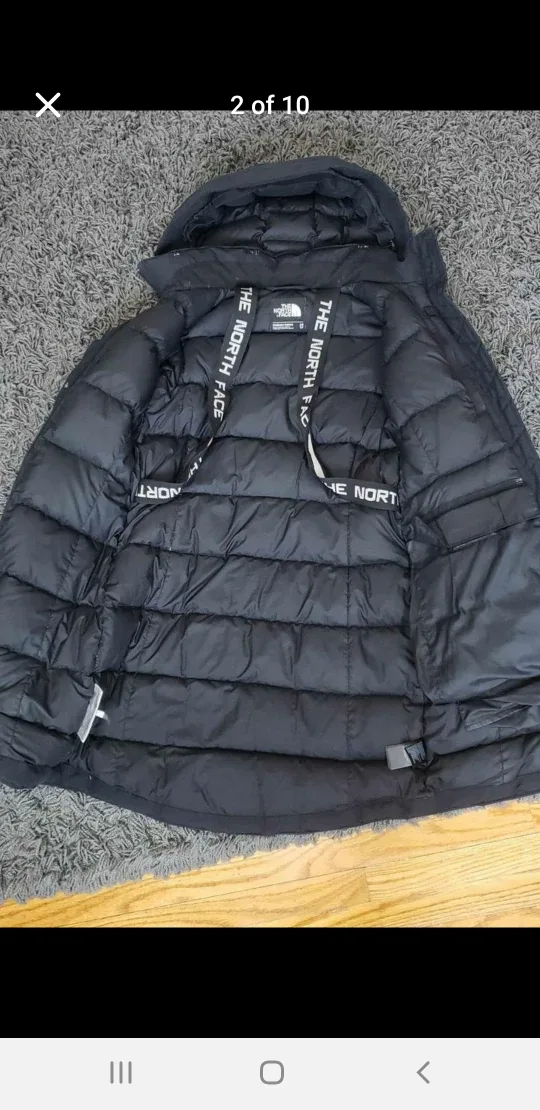The North Face Women's Long Down Jacket (Black) image indicator(2)