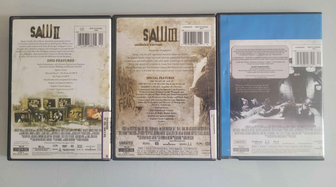 Saw Movie Collection DVD & Blu-ray - photo 2