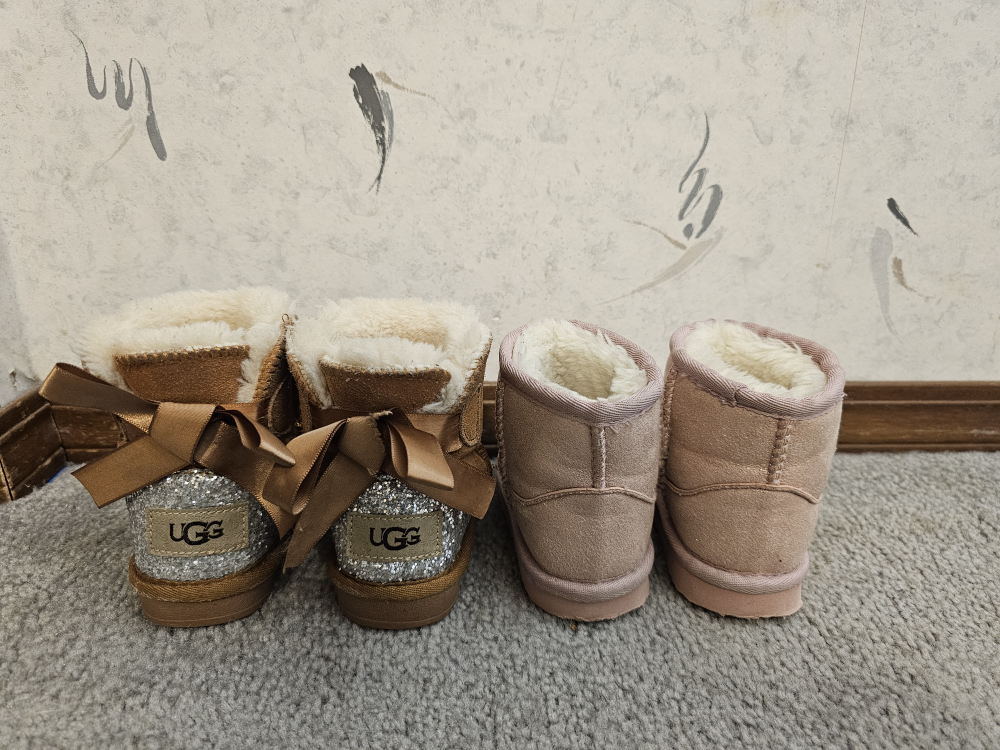 UGG Baby Boots - Brown & Pink - photo 2
