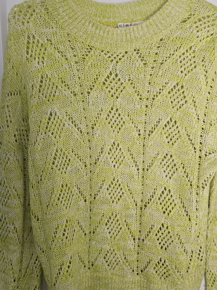 Cleo Green Knit Sweater image indicator(2)