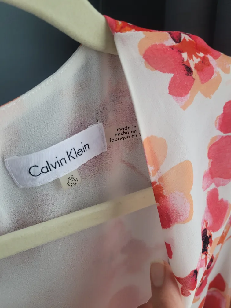 Calvin Klein Floral Blouse image indicator(4)