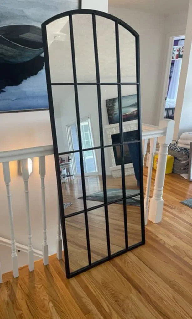 Black Wrought Iron Mirror thumbnail