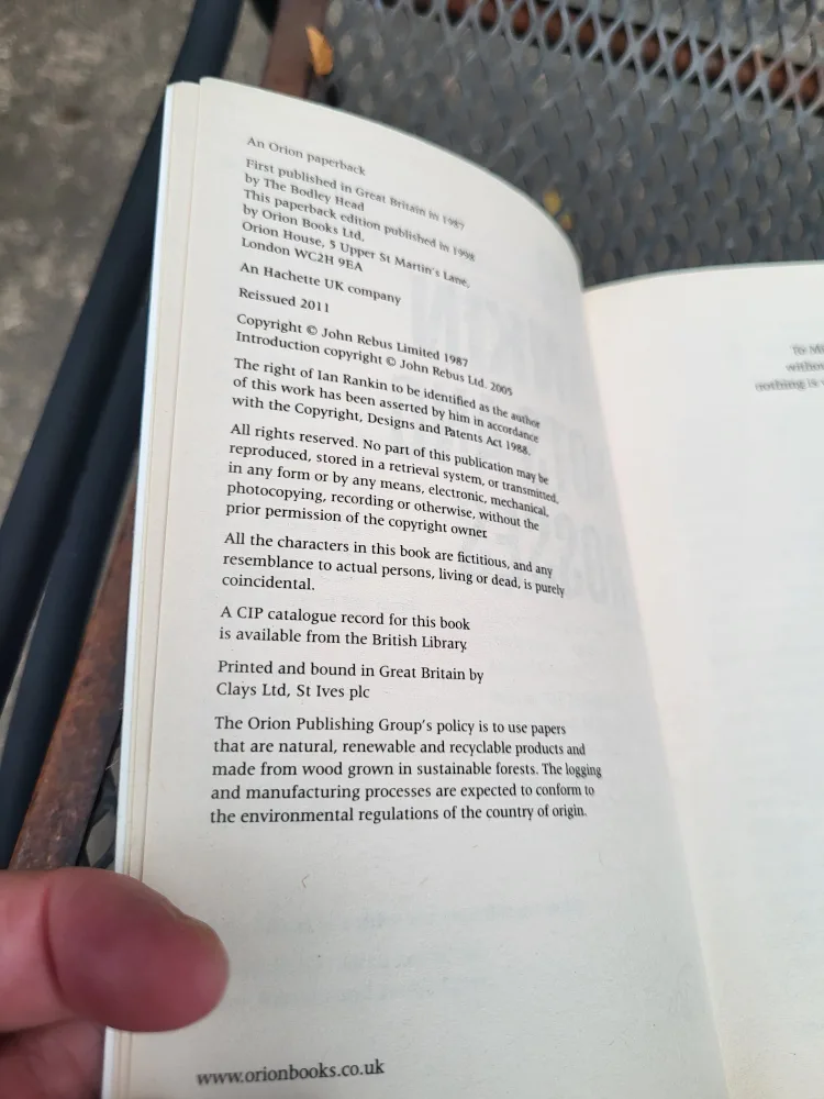 Knots & Crosses by Ian Rankin Paperback❤️ image indicator(2)