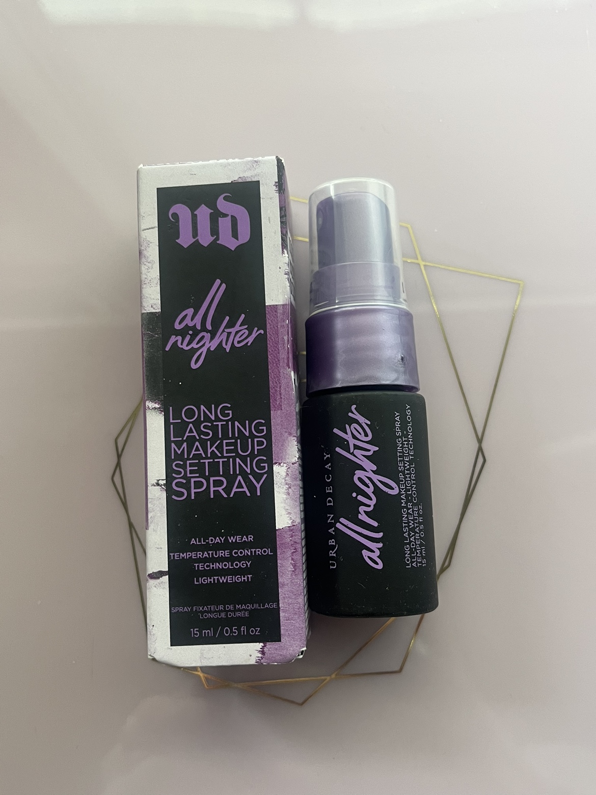 Urban Decay mini setting spray