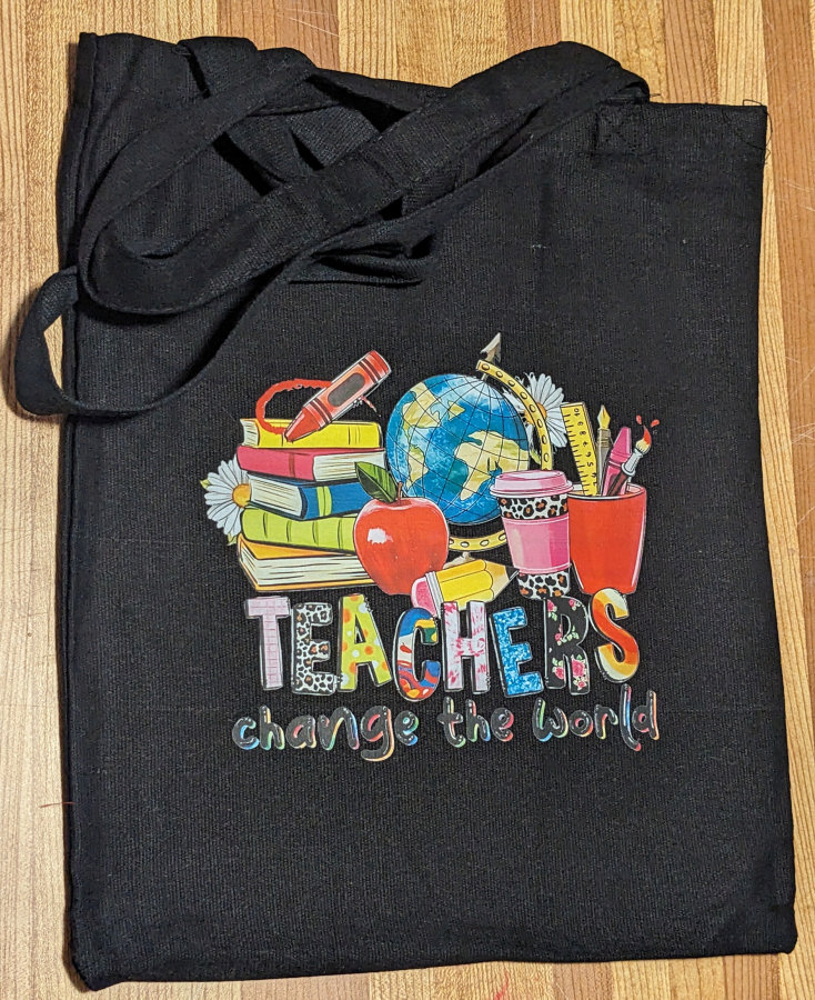 Teachers Change The World Tote Bag