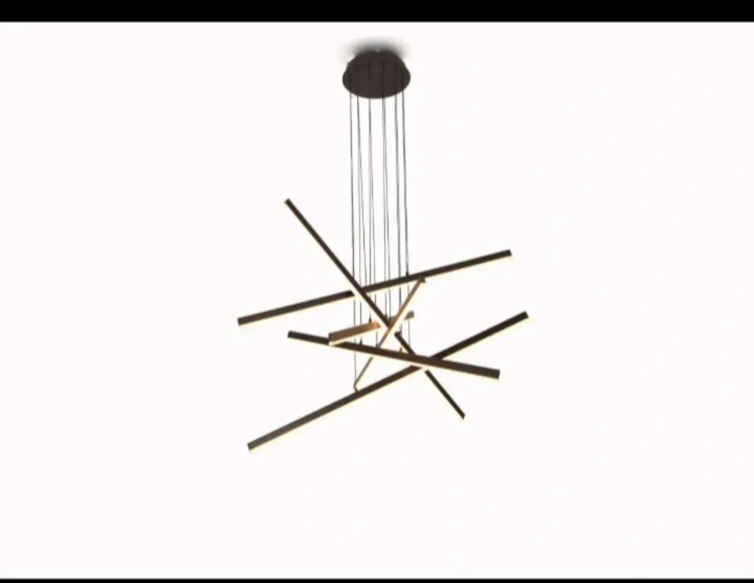 Modern Chandelier Includeds 6 balast lighting arms thumbnail