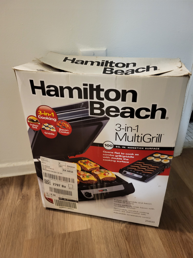 Hamilton Beach 3-in-1 MultiGrill