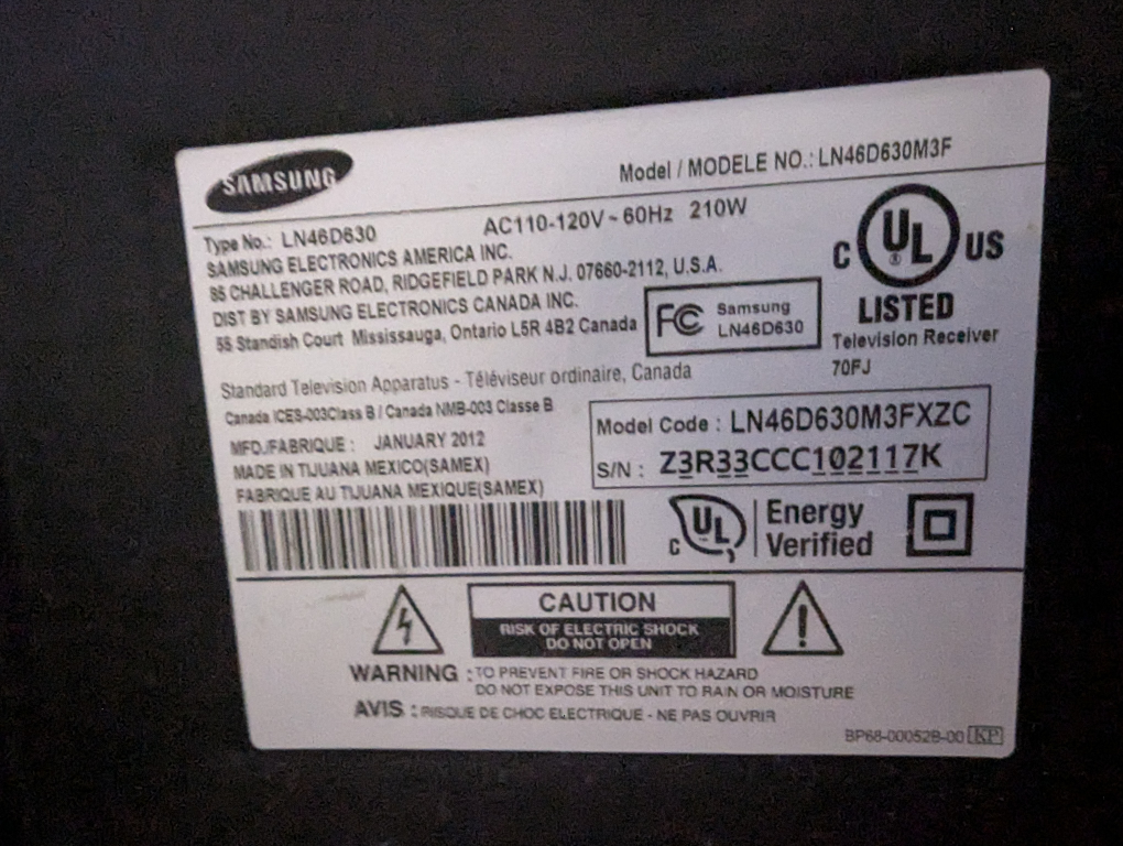 Samsung 46 inch TV with Amazon Fire Stick - photo 2