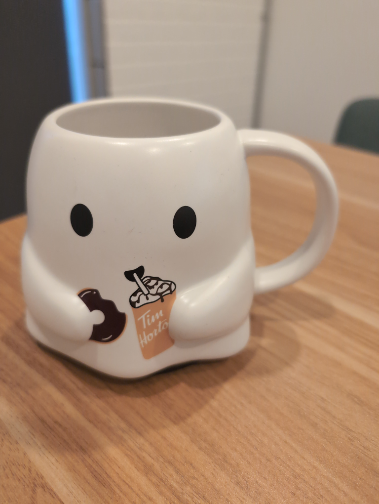 Tim Hortons Ghost Mug