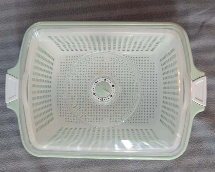 Food Storage Container with Colander and Lid image indicator(2)