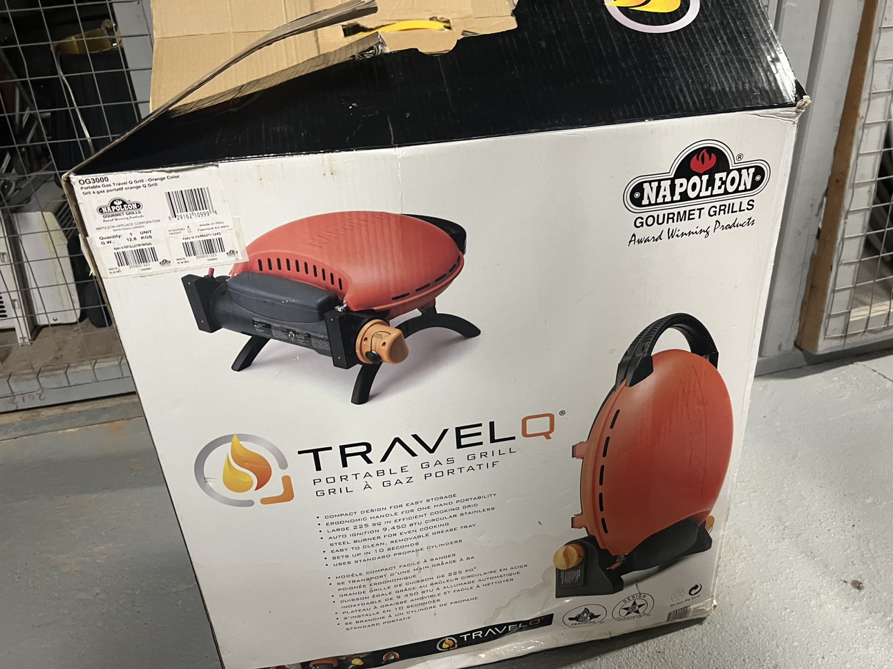 Napoleon TravelQ Portable Gas Grill - photo 2