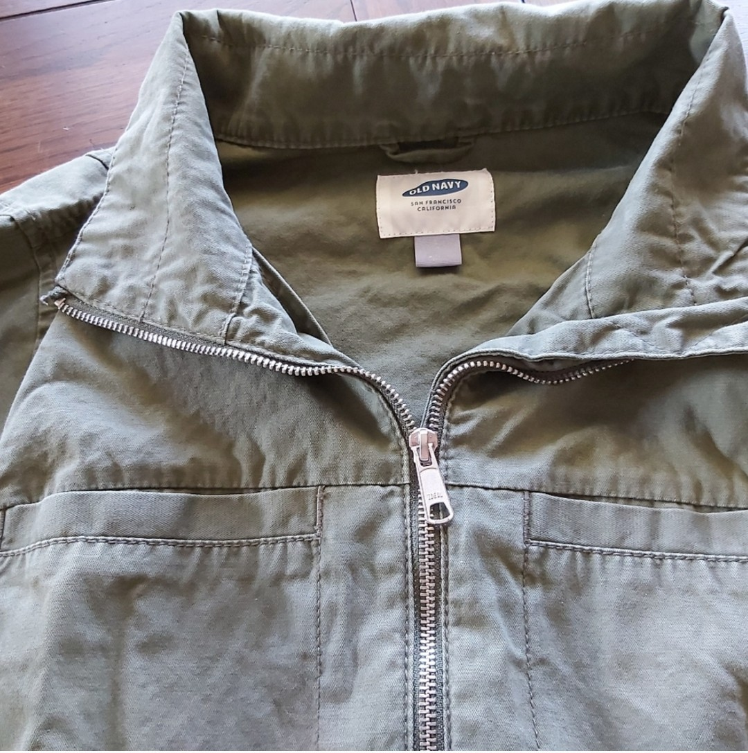 Old Navy Green Utility Jacket - photo 5