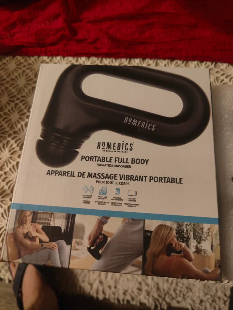 Homedics Portable Full Body Vibration Massager thumbnail