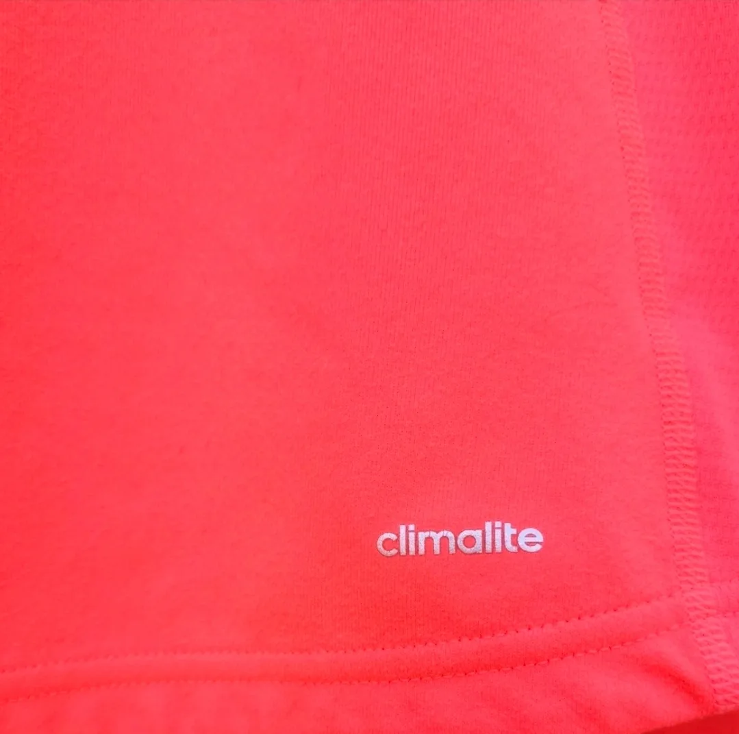 Adidas Neon Peach Half Zip Running Jacket image indicator(7)