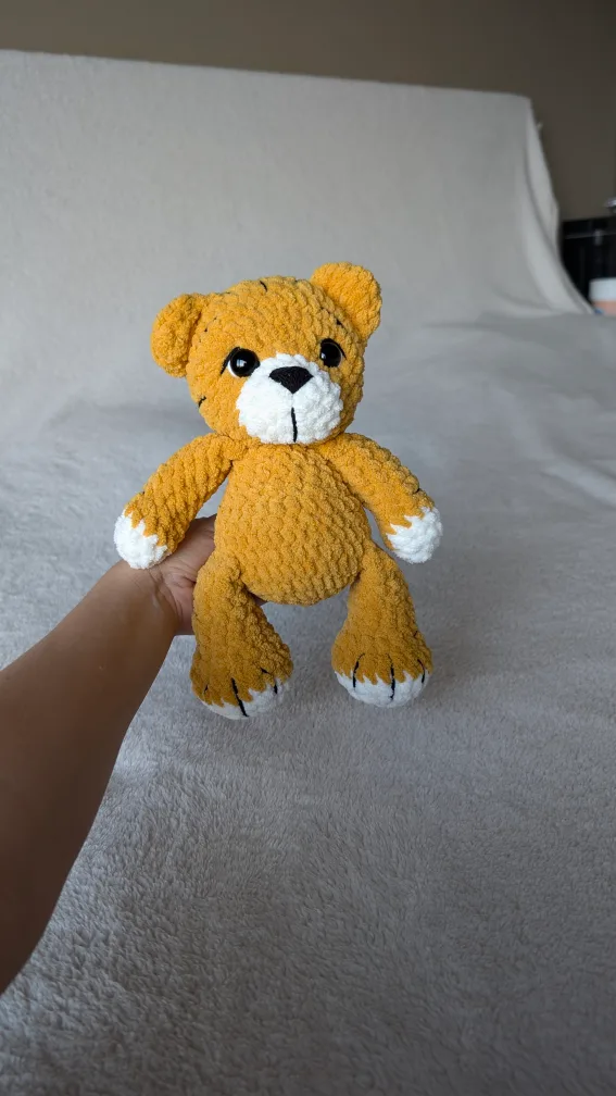 Crocheted Tiger Stuffed Animal thumbnail