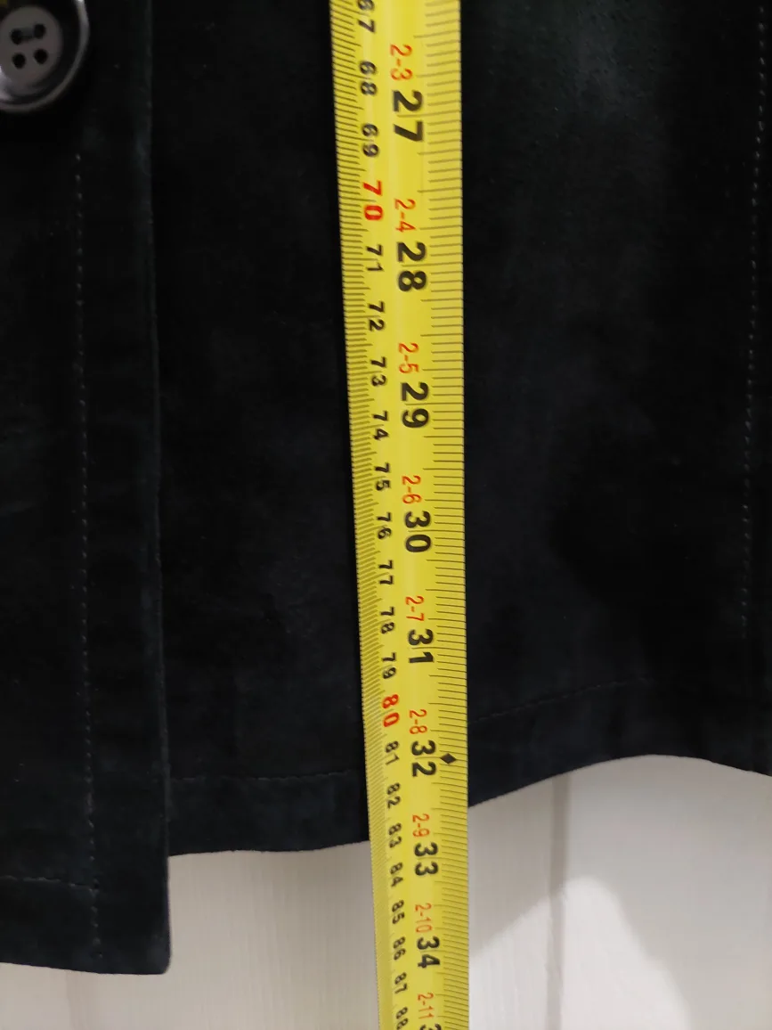 Dressy Light Black Suede Bernardo Jacket Large image indicator(7)