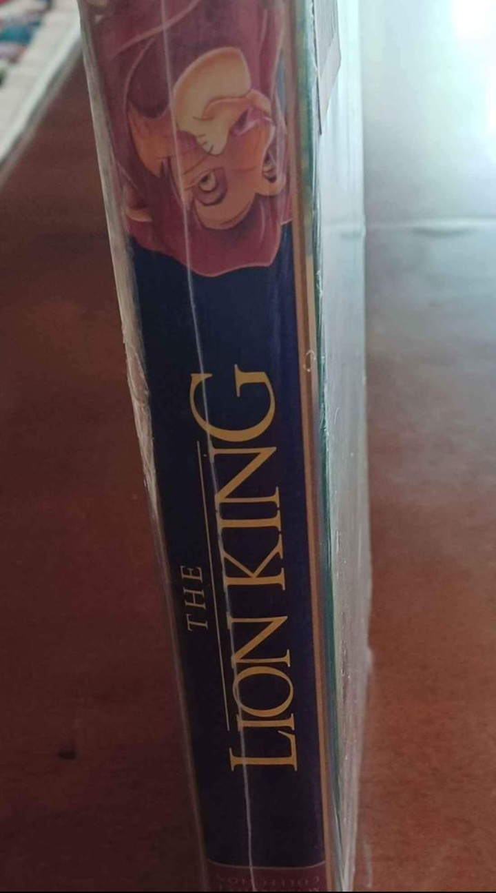 The Lion King VHS 1995 Rare Movie - photo 3