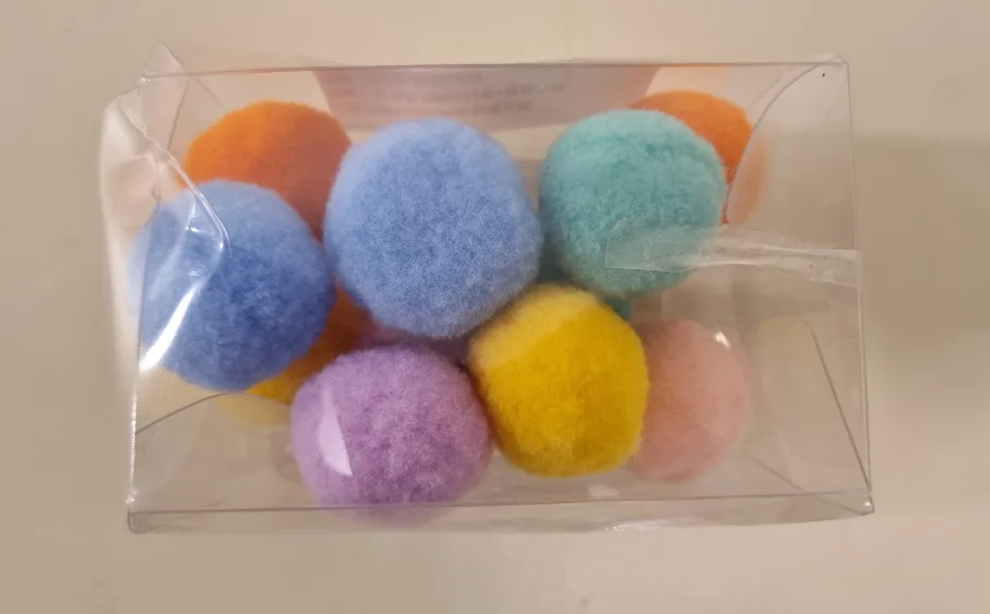 1 Pack of Soft Fabric Cat Ball (Brand New) image indicator(2)