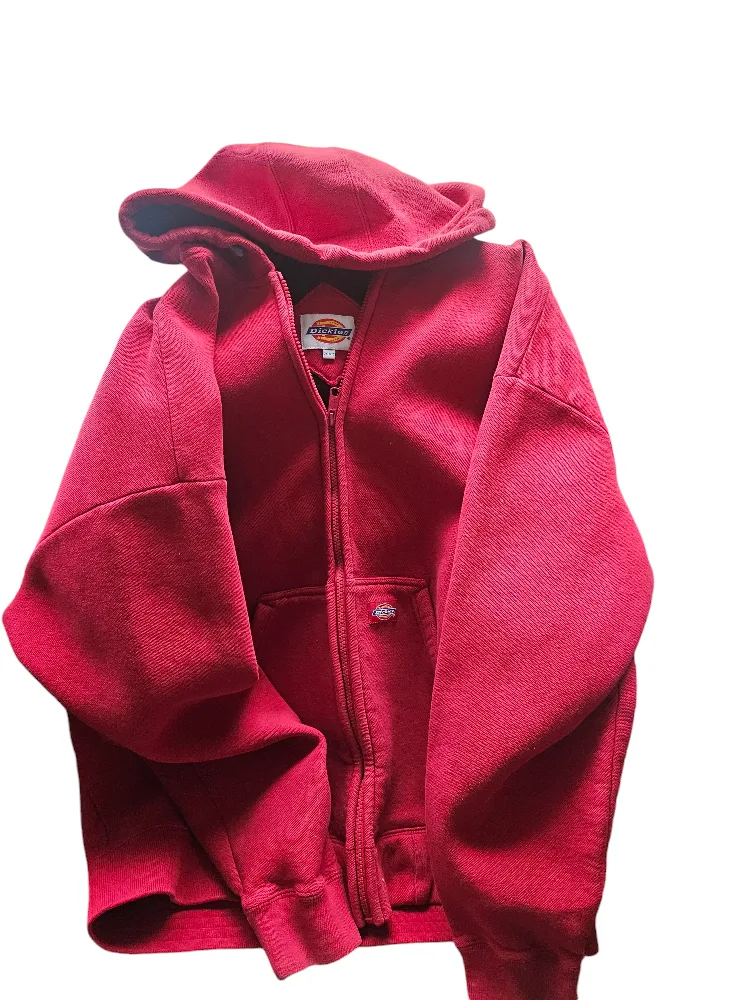 Gift! Red Dickies Zip Up Hoodie image indicator(2)