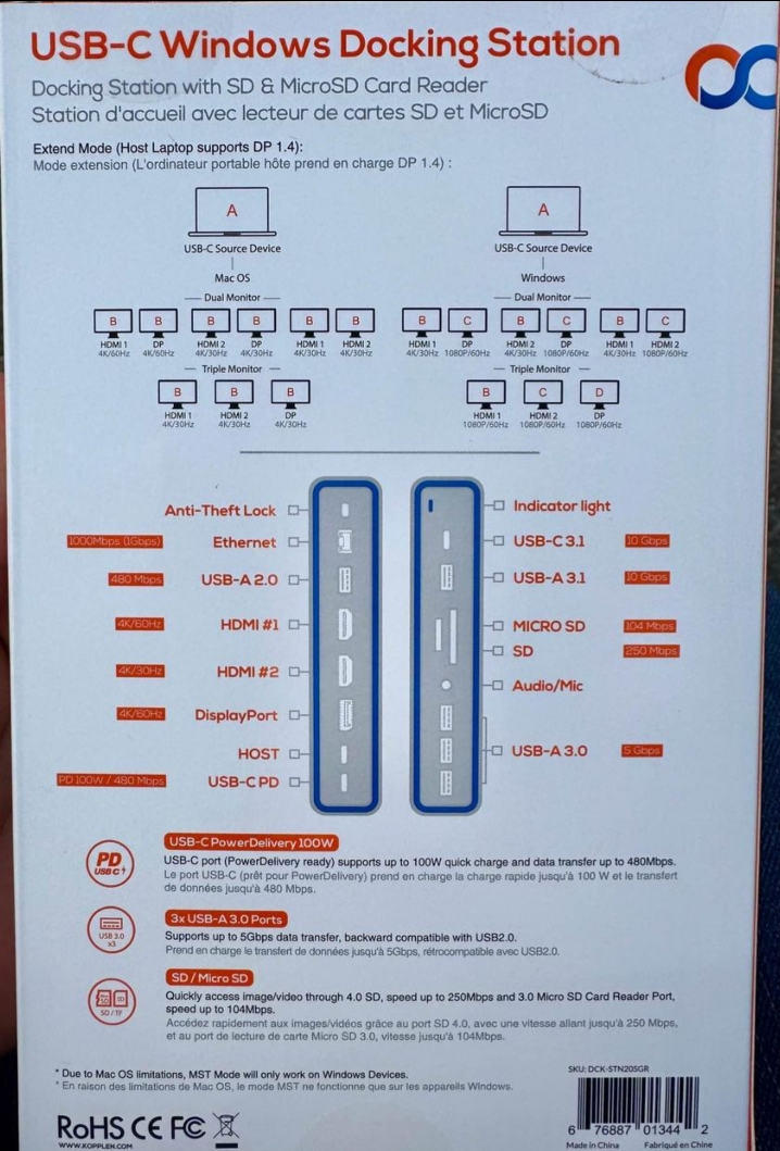 14 in 1 docking station - photo 3