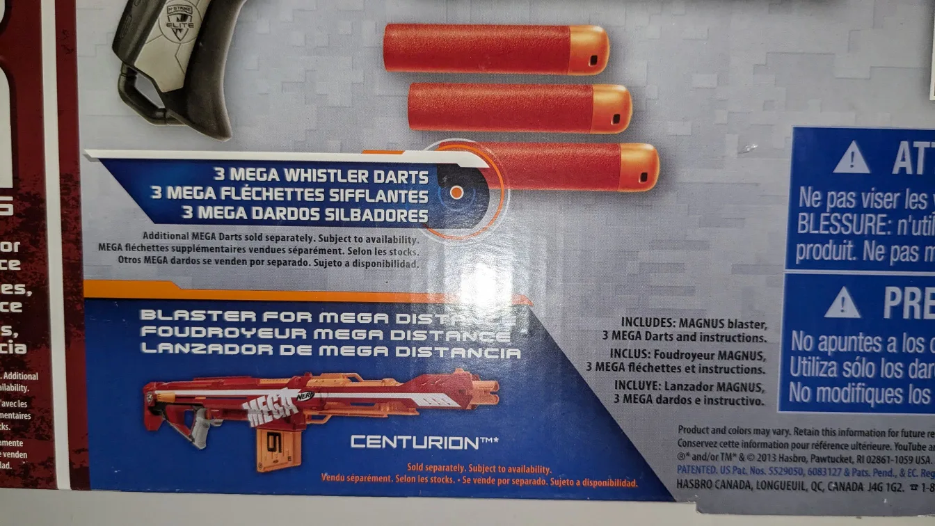 Nerf N-Strike Elite Mega Magnus Blaster - NIB - NRFB 🥕 image indicator(9)