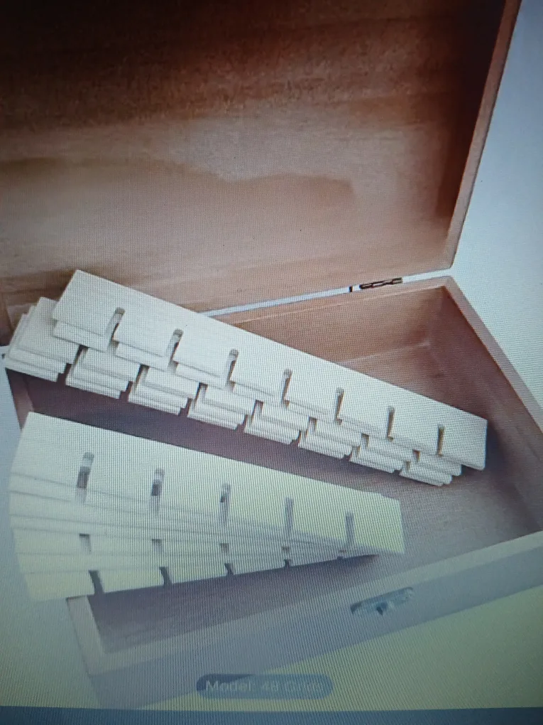 Wooden Storage Box with 48 Grids image indicator(4)