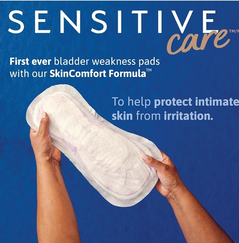 TENA SENSITIVE CARE OVERNIGHT PADS 28 COUNT - photo 2