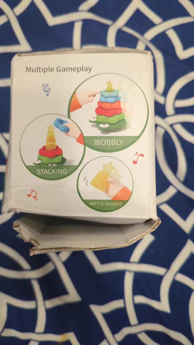 Stacking & Wobbly Frog Toy thumbnail