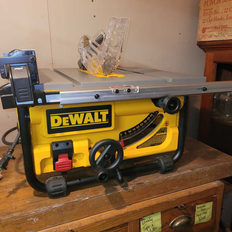 Dewalt Table Saw. Barely used.