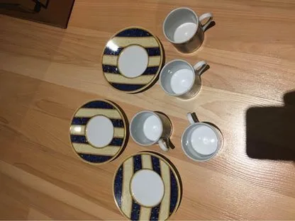 Multiple Choice Coffee Basics Espresso Cups and Saucers image indicator(2)