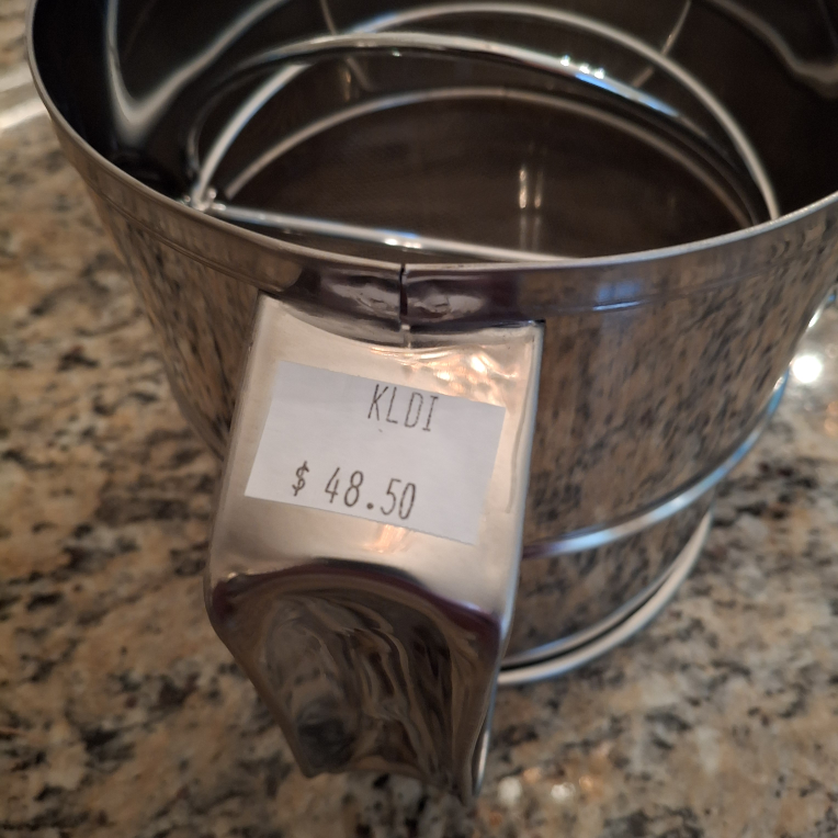 Brand NEW 8 Cup Stainless Steel Rotary Flour Sugar Sifter - photo 3