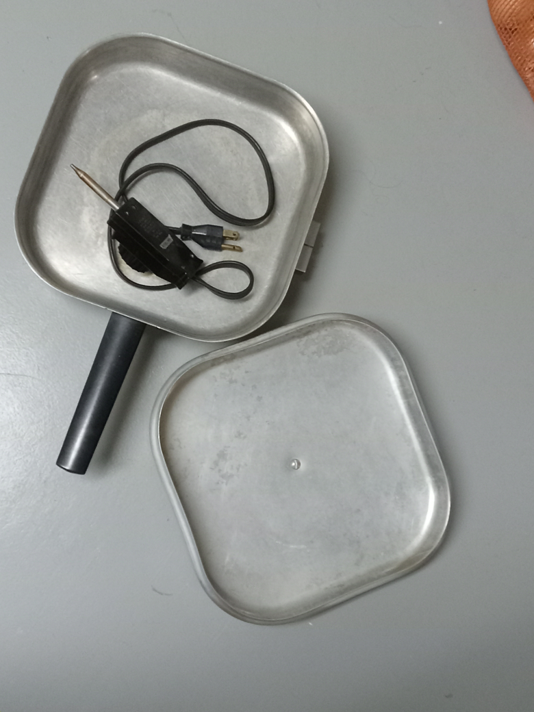 Vintage Electric Square Griddle