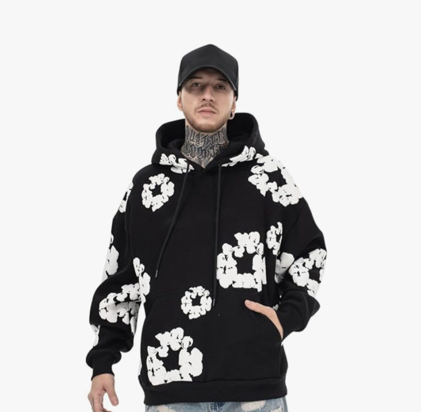 Black and white Denim tears