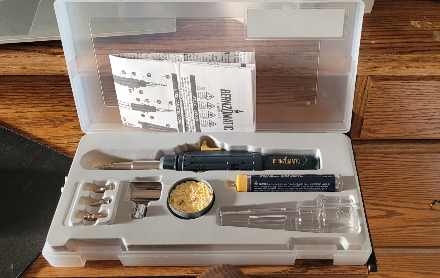 Bernzomatic Soldering Kit