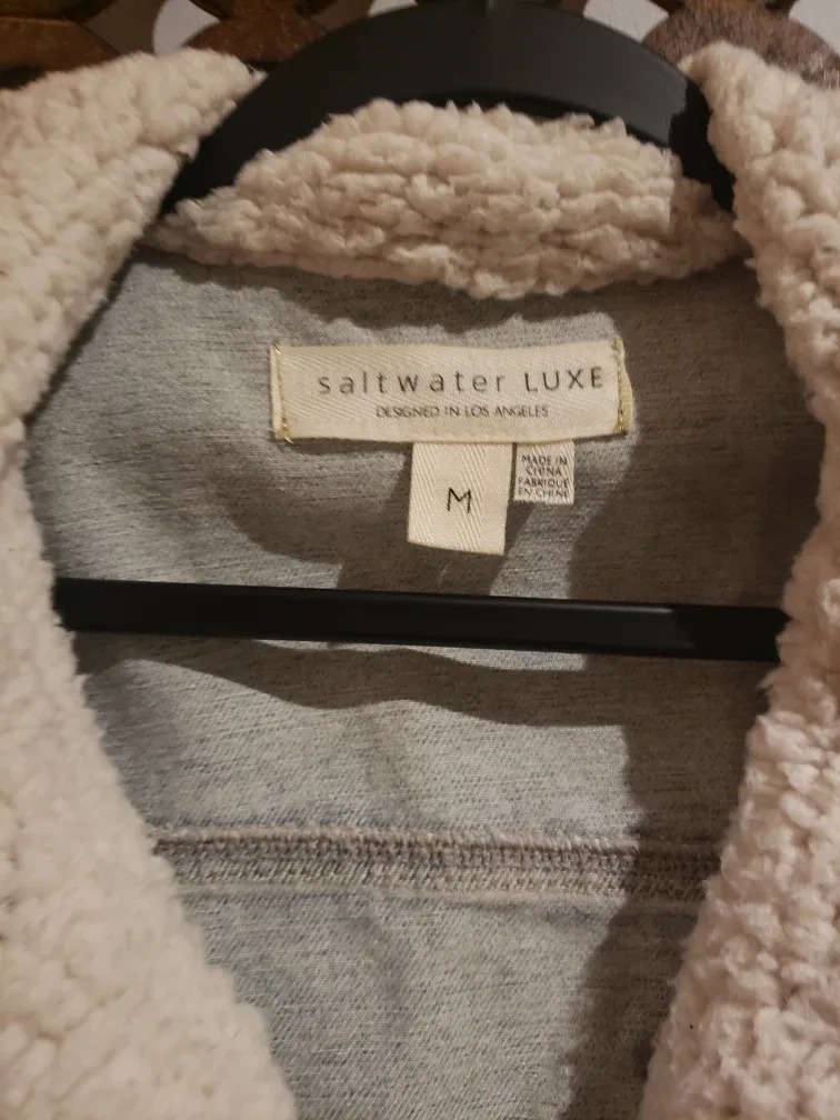 Sherpa Collar Denim Jacket image indicator(3)