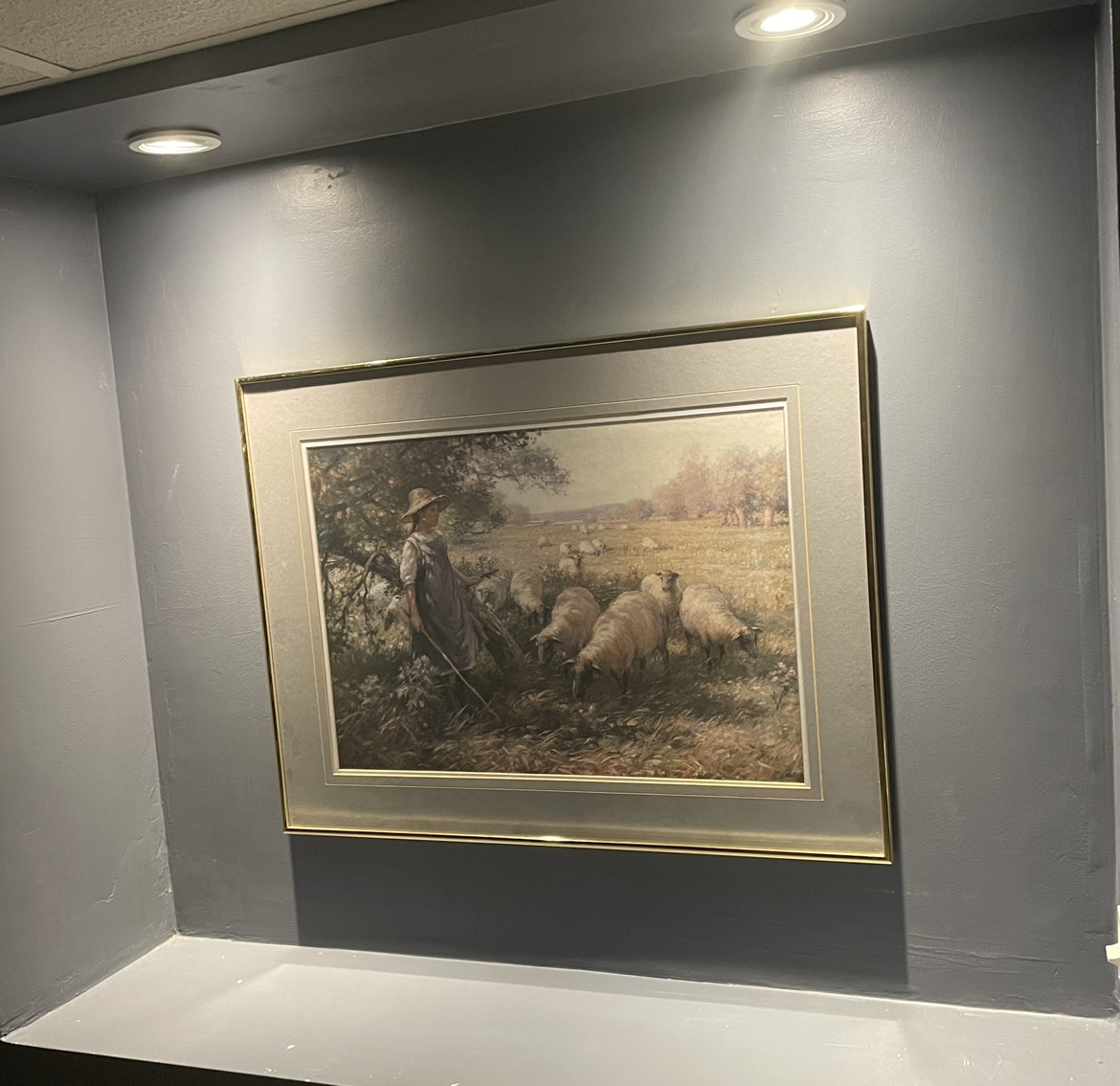 William Kay Blacklock framed print - photo 2