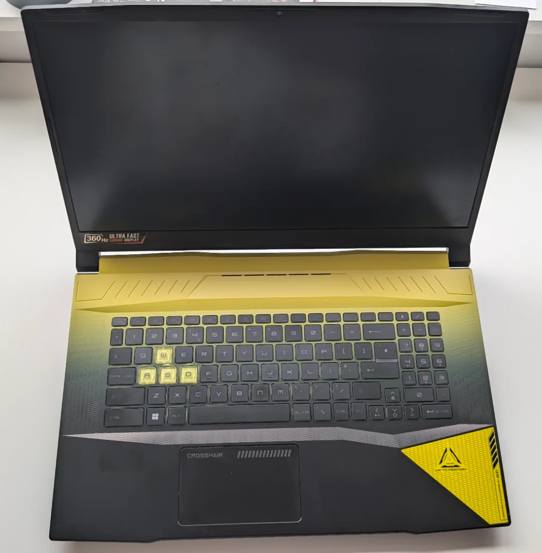 MSI Crosshair B12UGZ-400CA Gaming Laptop (Used, Not Functional) thumbnail