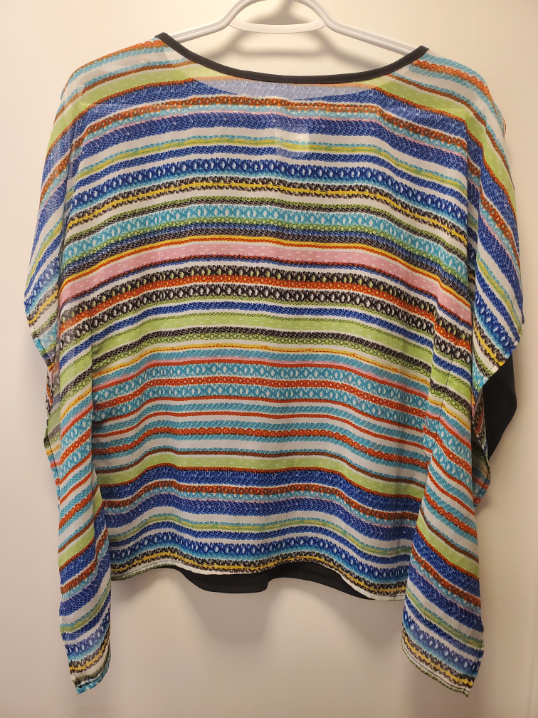 Albina Petite Striped Blouse