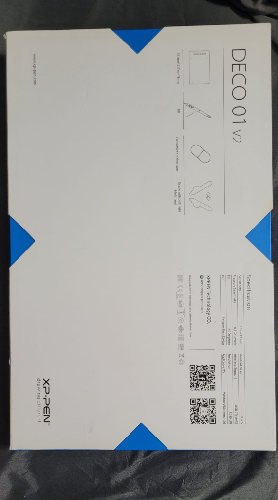 XP-Pen Deco 01 V2 Drawing Tablet - photo 2