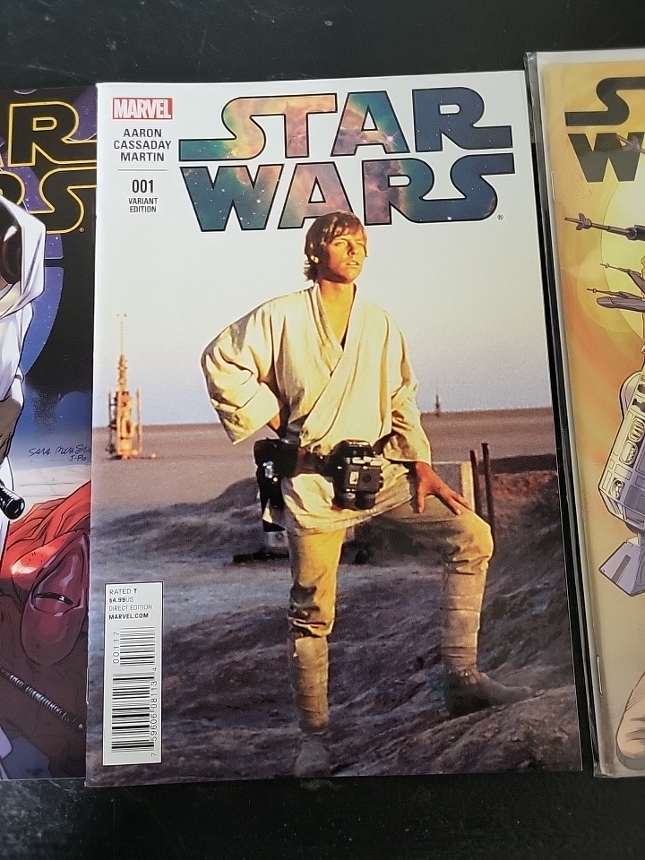 Star Wars #1 Variant Comic Book Set - photo 2