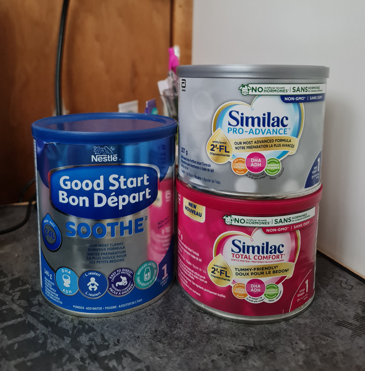 FREE FORMULA (8 cans)