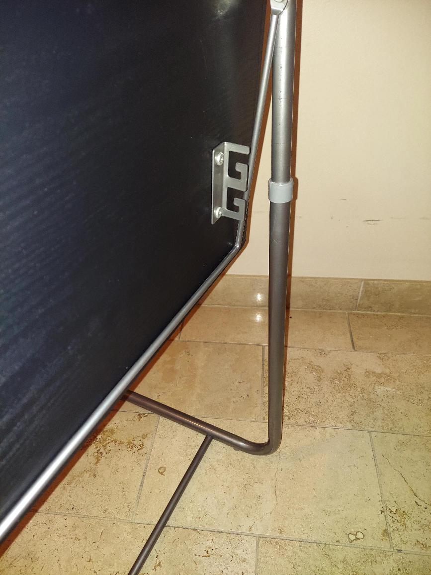 Black folding  adjustable  labtop table - photo 5