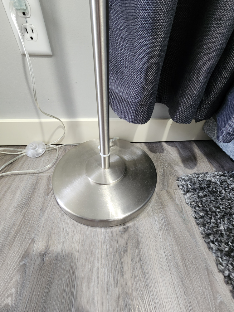 Floor Lamp with White Shade - photo 5