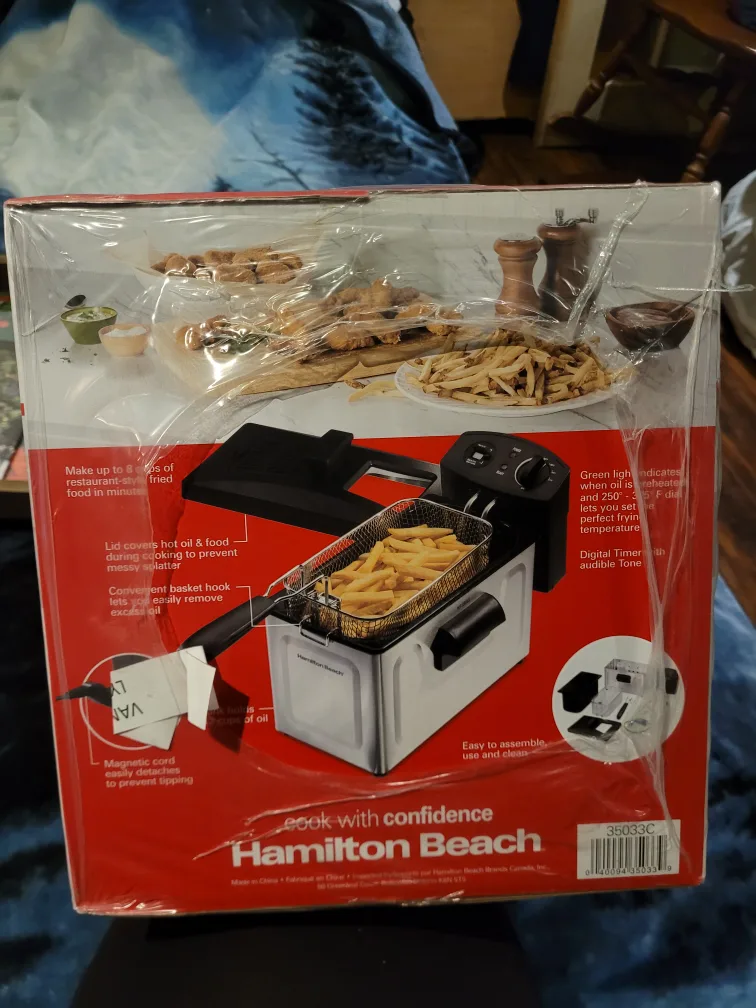Hamilton Beach 12 Cup Deep Fryer image indicator(2)